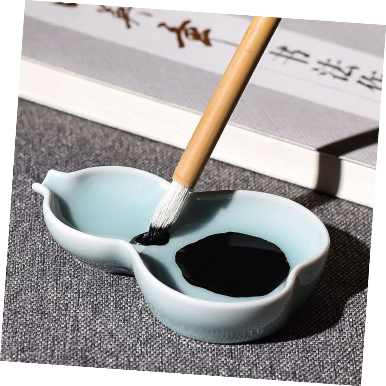 Housoutil 4 Pezzi Piatto per per Calligrafia Accessorio Decorativo per Pittura e Scrittura Compatto e Leggero Ottimo per Amanti Della