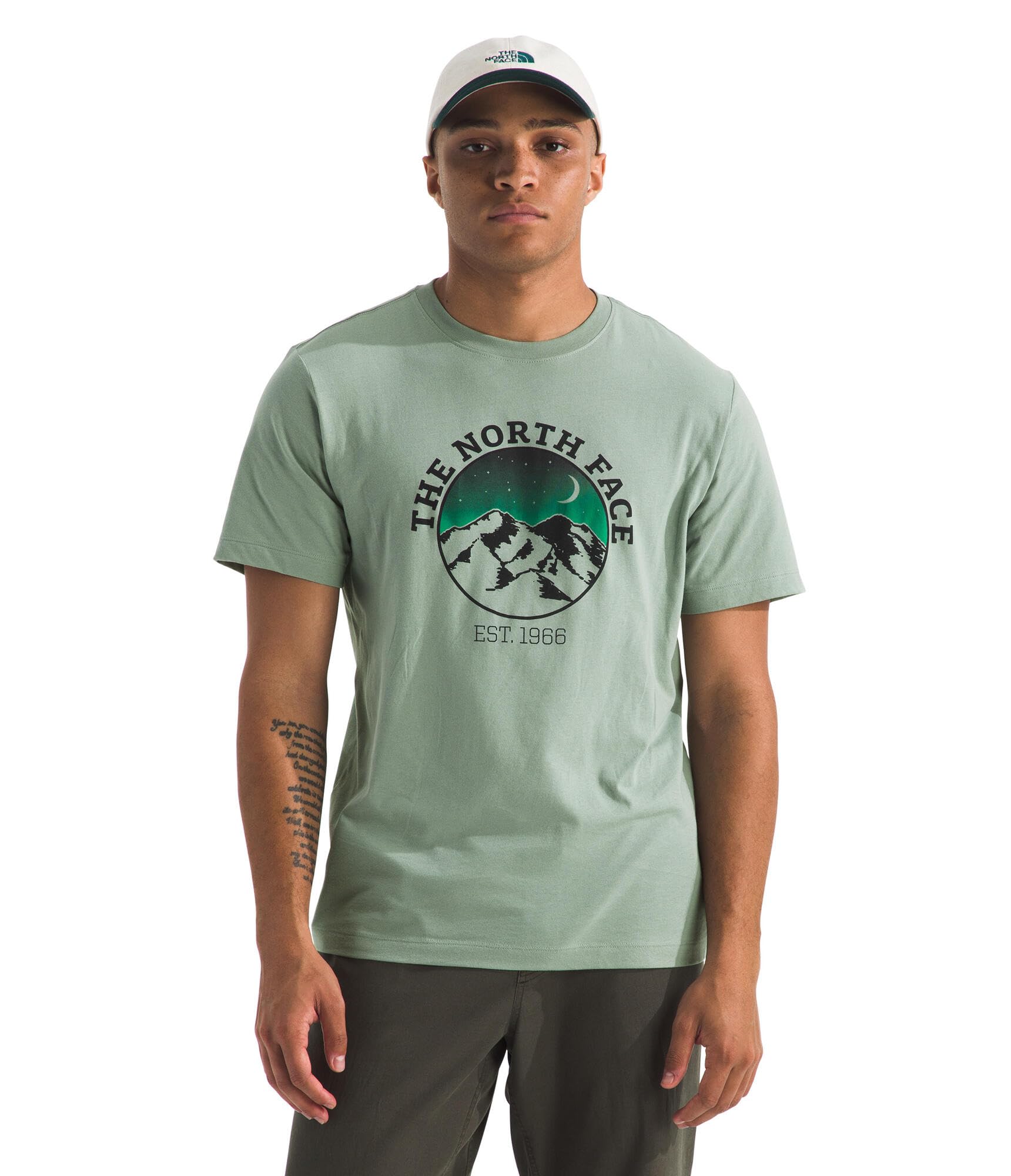 The North Face Mens Evolution Mountain Woods Short-Sleeve Tee
