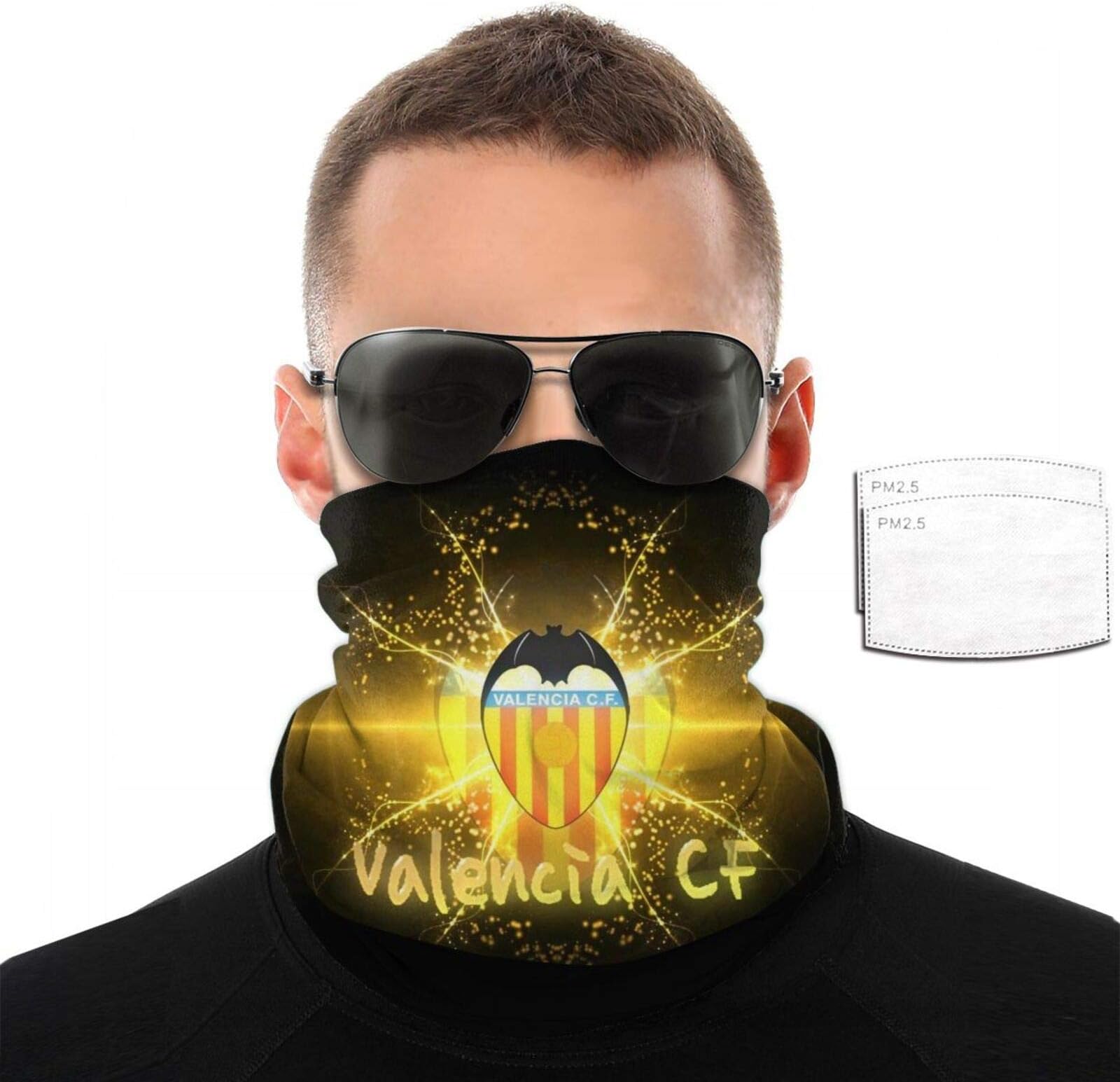 Valencia Cf Men Women Full Mask Hood Windproof Ski Mask Balaclava