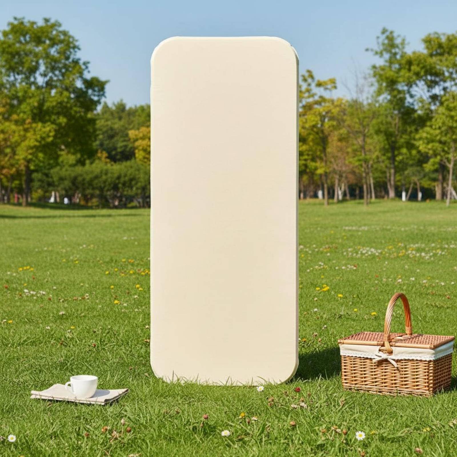 F Fityle Colchoneta Autoinflable Colchoneta Esterilla Aislante Almohadilla Dormir Confortable con Espuma y Válvula Resistente a la Humedad Portátil Adecuada para Camping Picnics Viajes