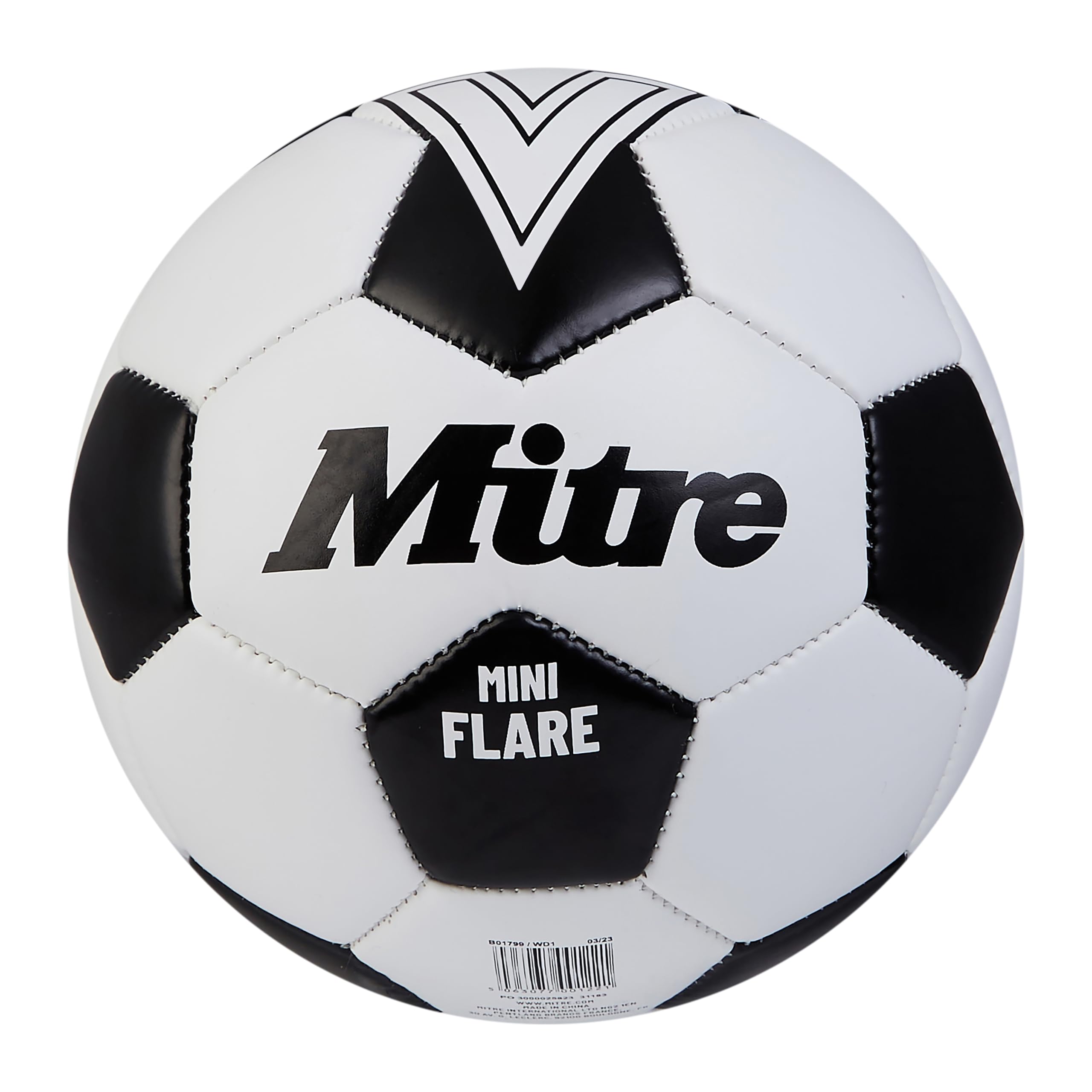 Mitre Flare Piłka nożna rekreacyjna | Prezent piłkarski | Idealny dla dzieci