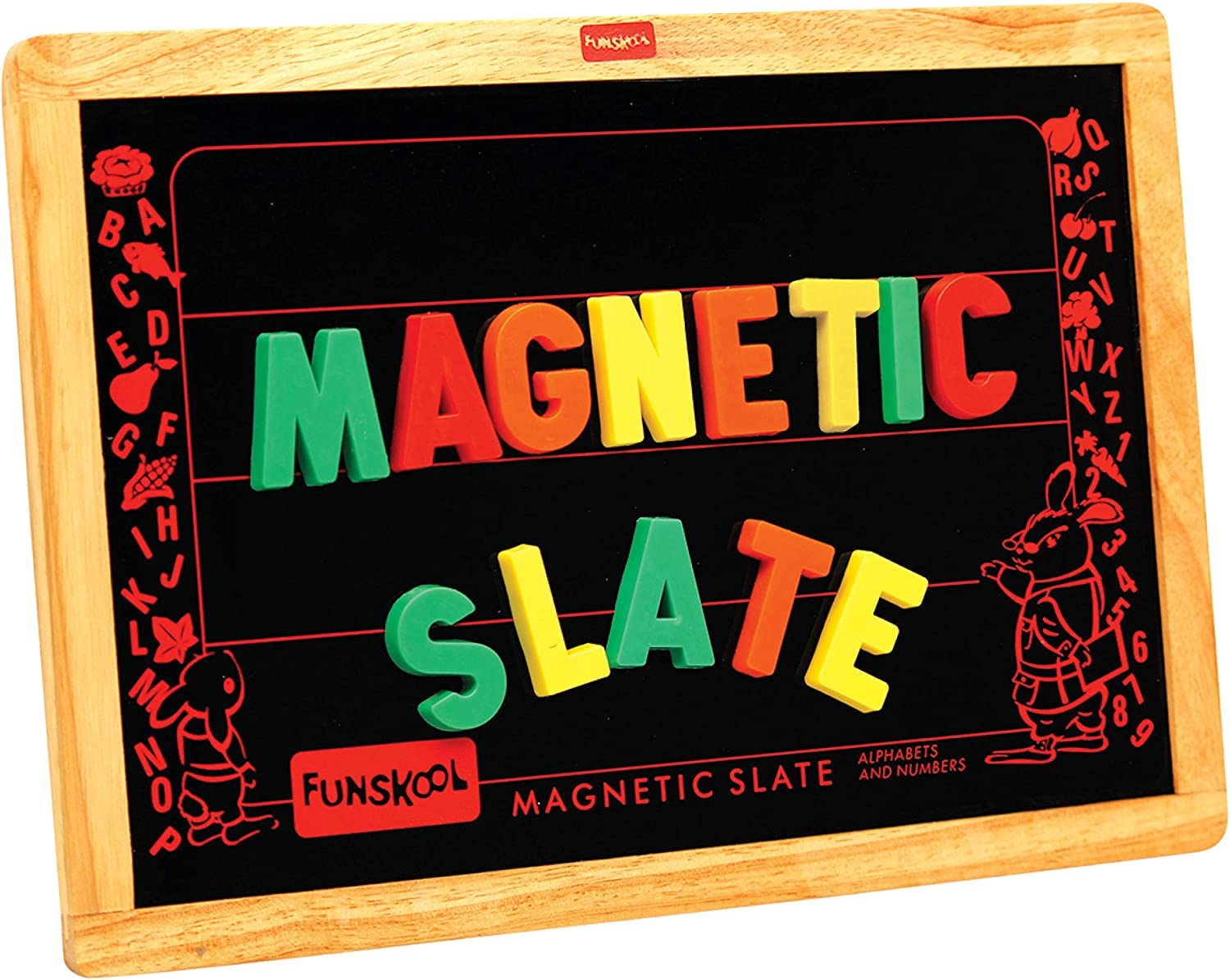 Funskool Magnetic Slate, Multicolor