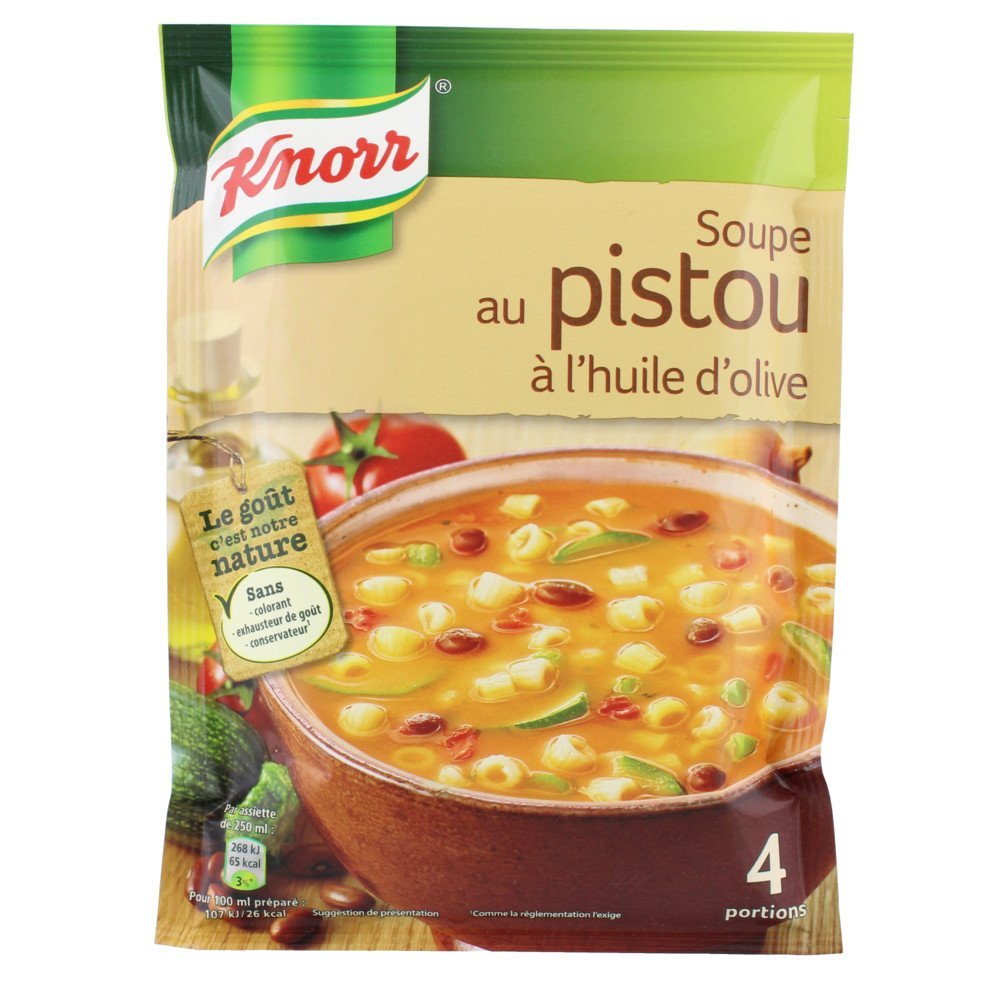 Knorr Pistou Olivenölsuppe 80 g für 4 Personen – 14 Stück