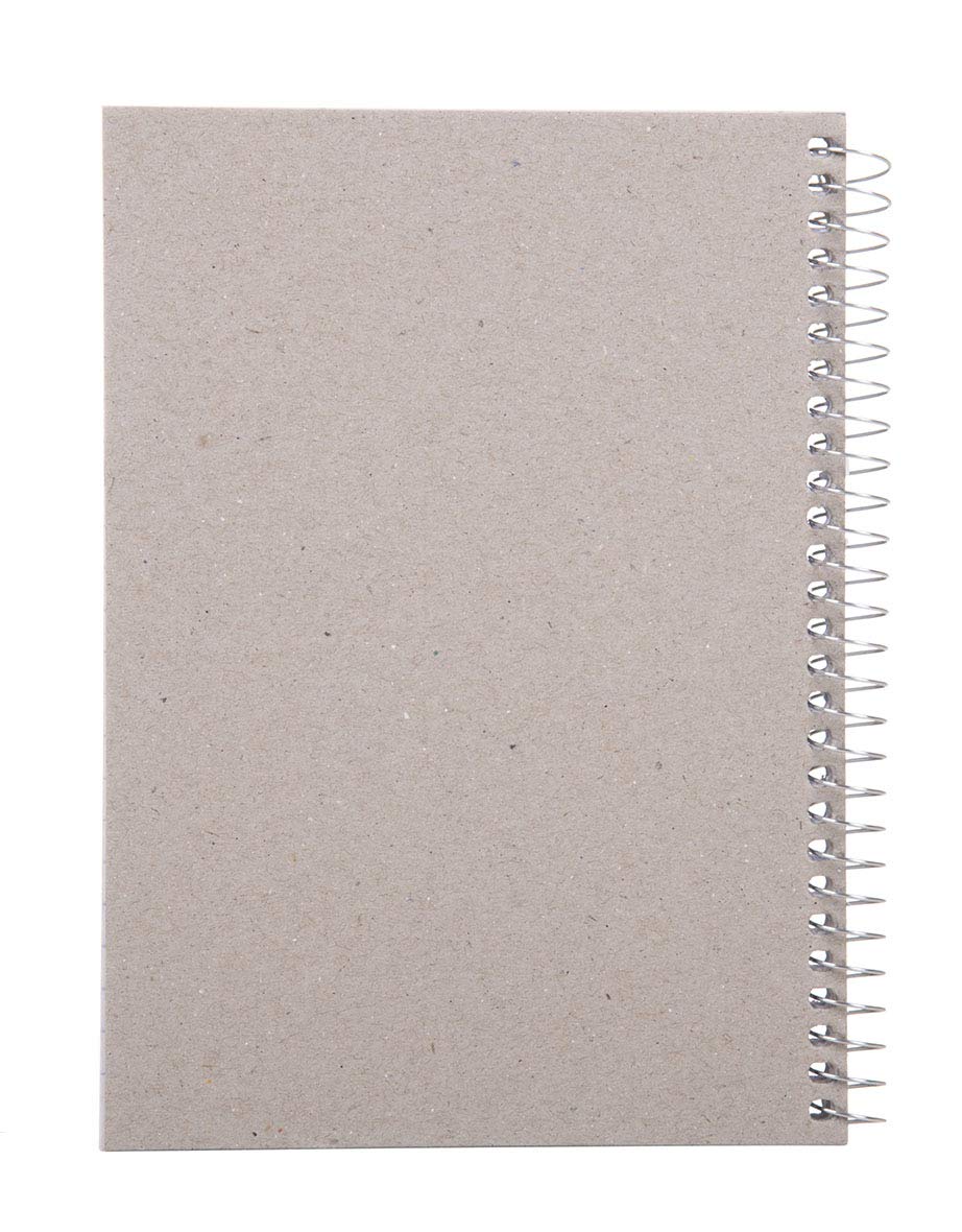 Mintra Office Małe zeszyty spiralne (5 x 7 spirala boczna 4-pak, pastelowe)