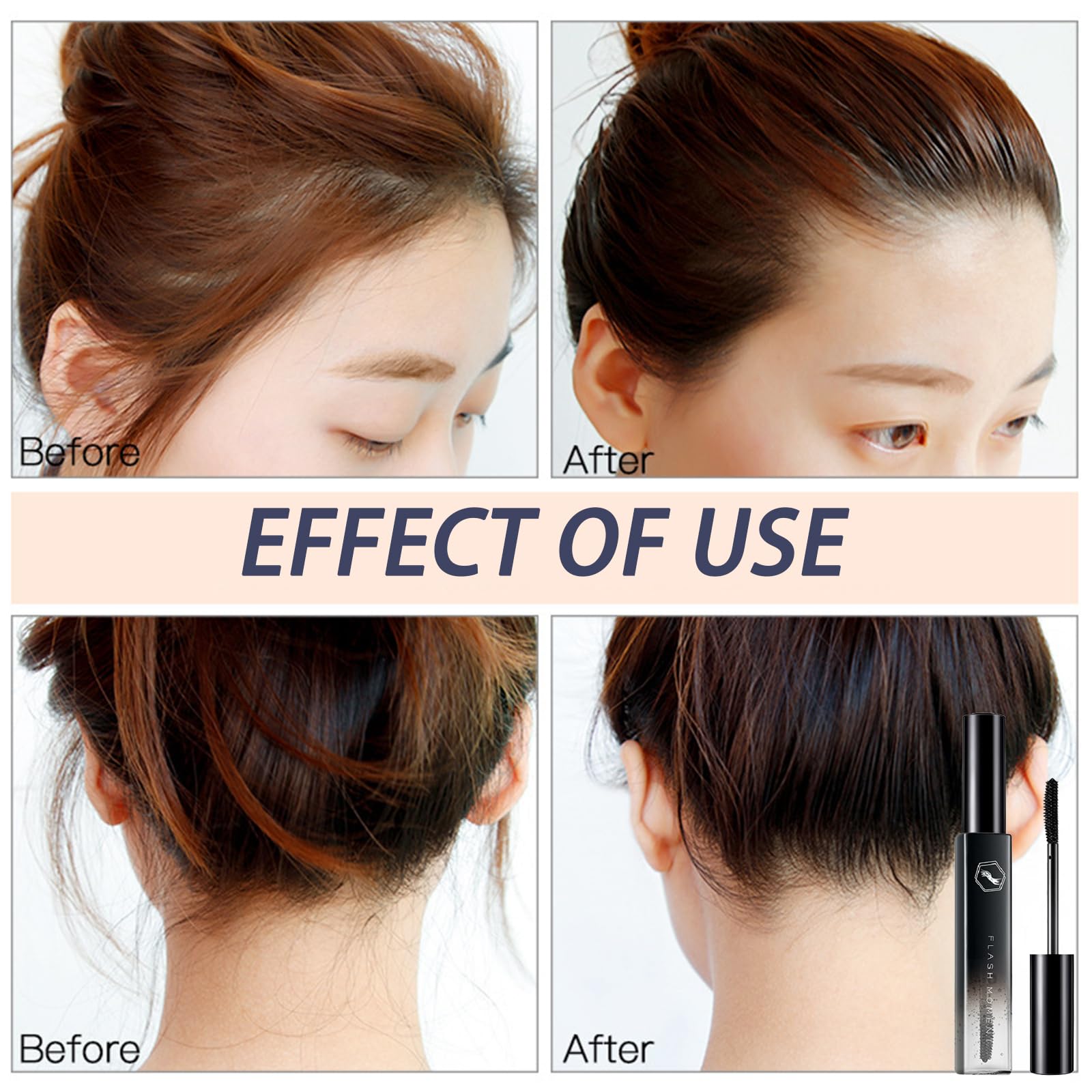 Hair Wax Stick Hair Finishing Stick, hair stick for flyaways Broken Hair Finishing, hair Tamer Shaping Gel - Image 4