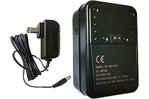 Universal Quiet Rotisserie Motor for Cup Turner with AC Power Adapter