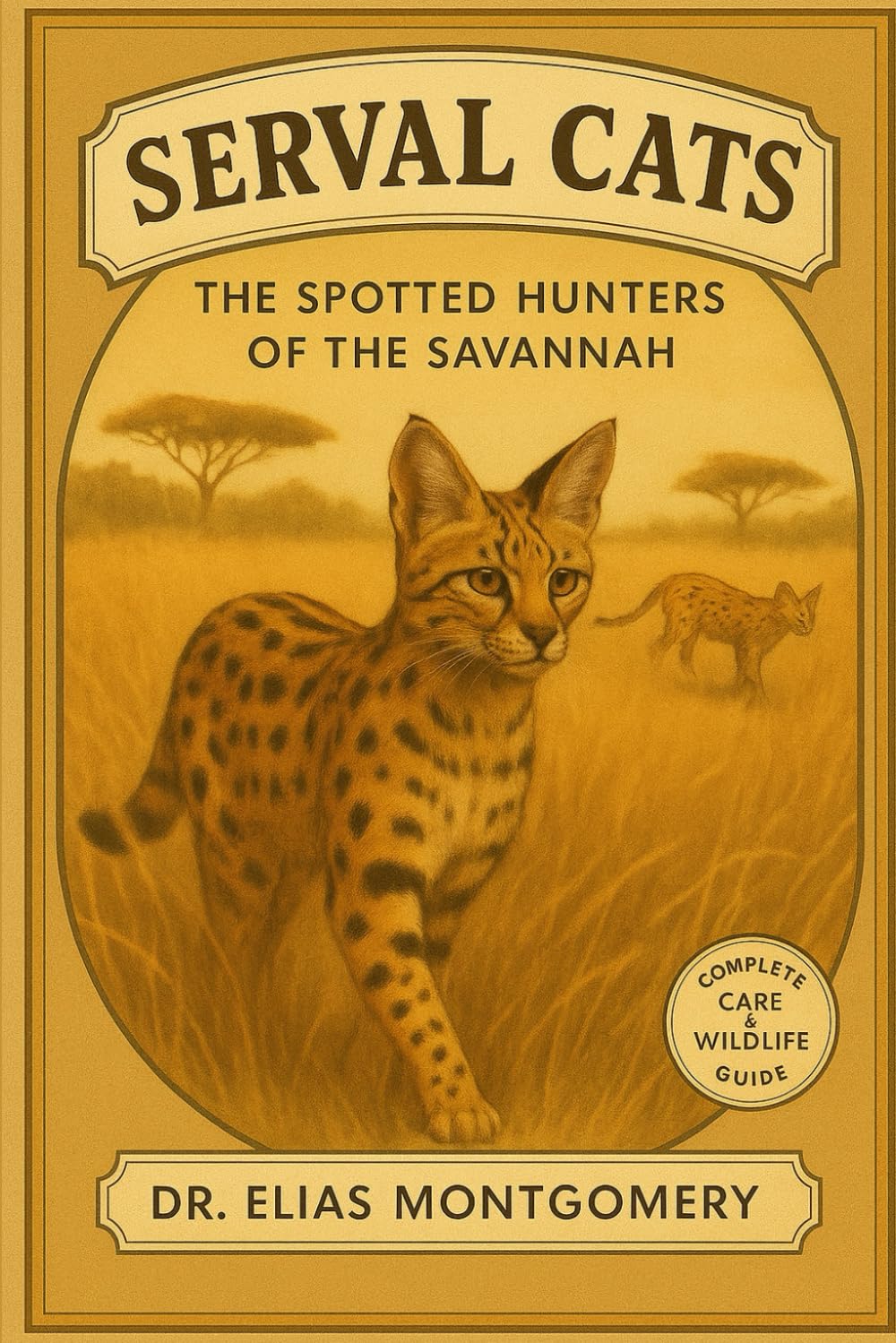 Serval Cats – The Spotted Hunters of the Savannah: A Complete Serval Care and Wildlife Guide – Behavior, Habitat, Diet, and Enrichment for the African Serval Cat Species