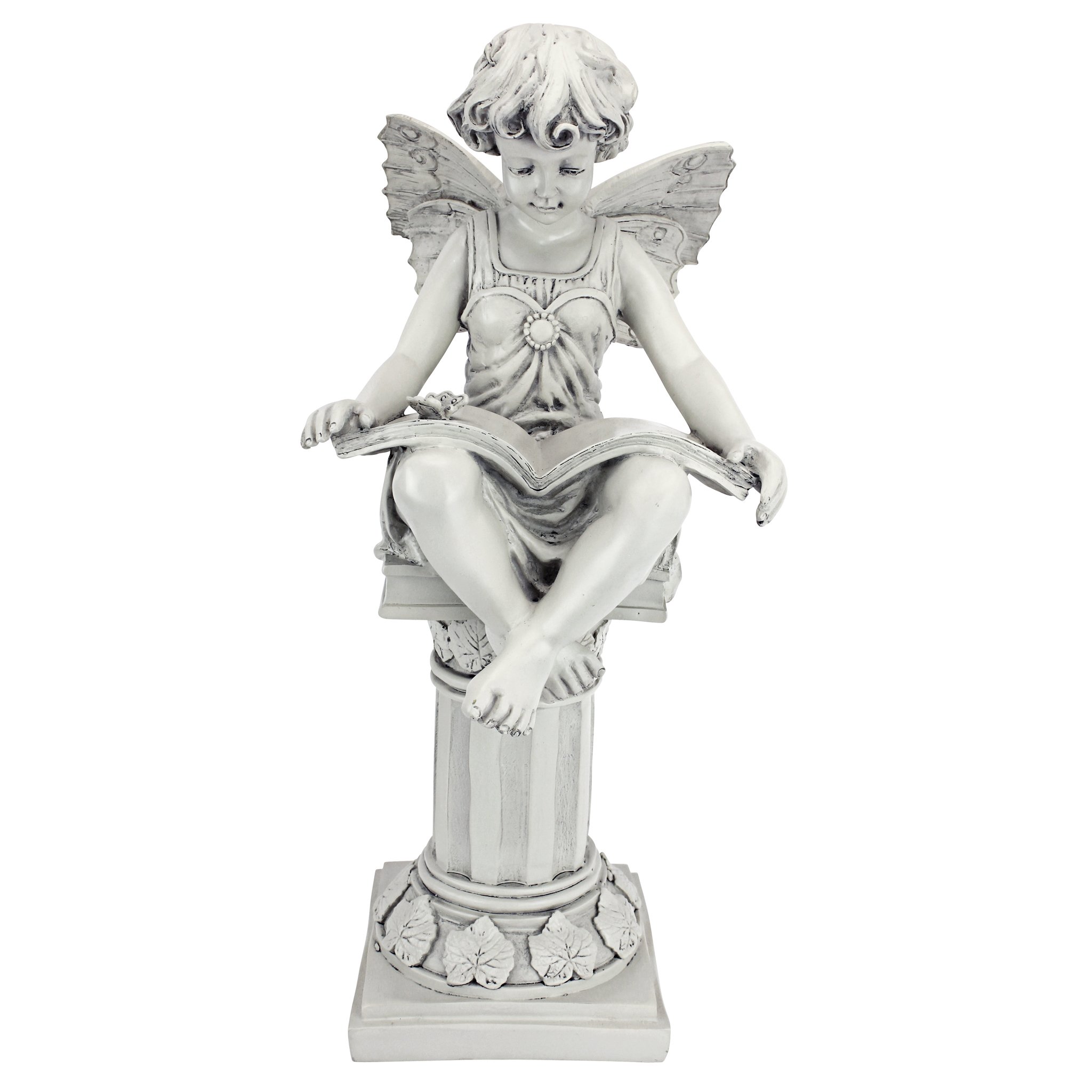 Design Toscano QL870801 The British Reading Fairy Garden Statue :  Amazon.ca: Patio, Lawn \u0026 Garden