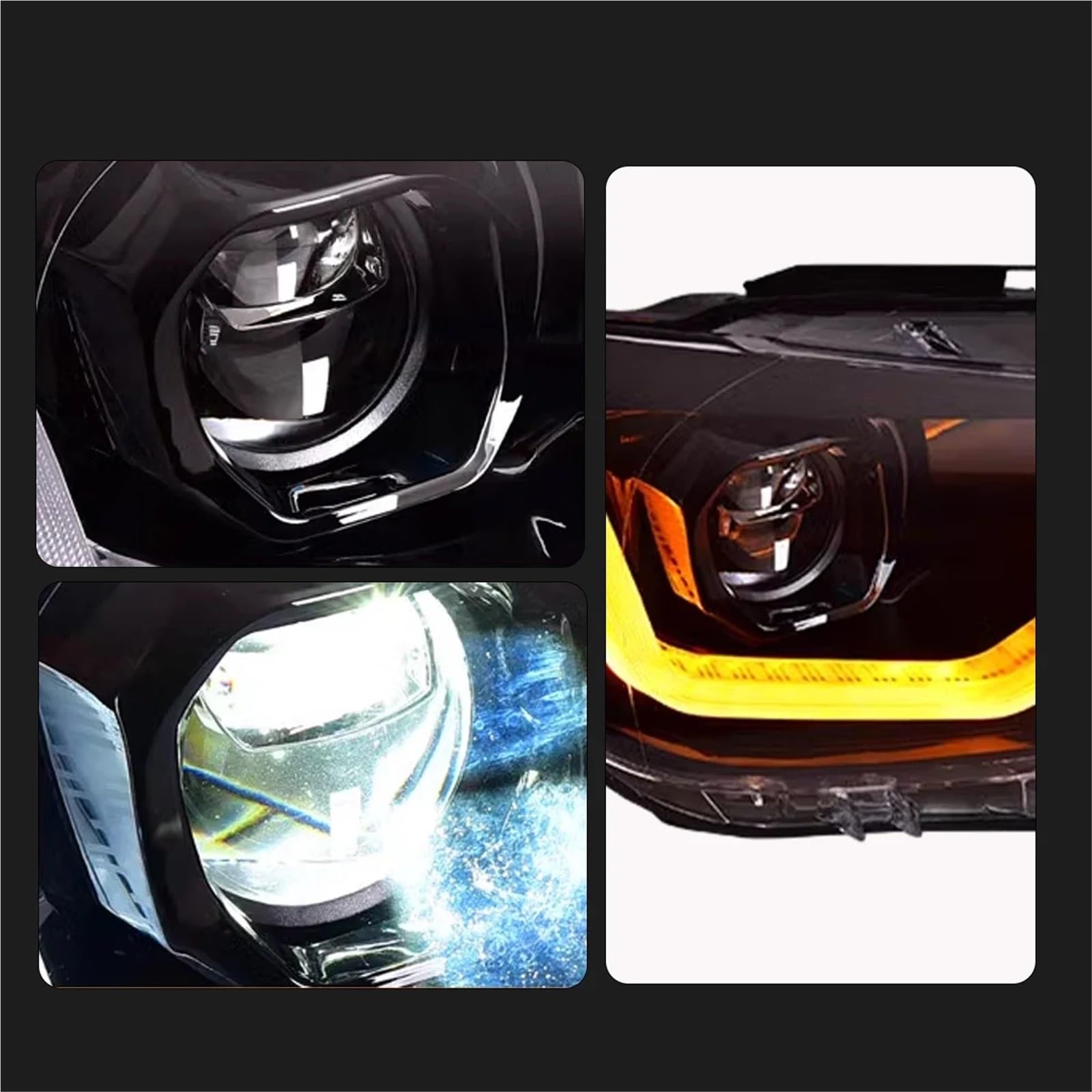 Car Headlights For BMW 1 Series F20 Headlight 2012-2015 LED Lamps DRL Dynamic Turn Signals Accessories — view 3