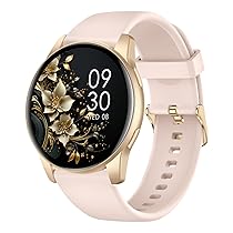 AcclaFit Smartwatch Uomo Donna con Chiamate Bluetooth, Orologio Fitness Rotondo da 1,38″ con 147+ Modalità Sportive, Cardiofrequenzimetro, Sonno, IP68 Impermeabile, Compatibile con Android iOS