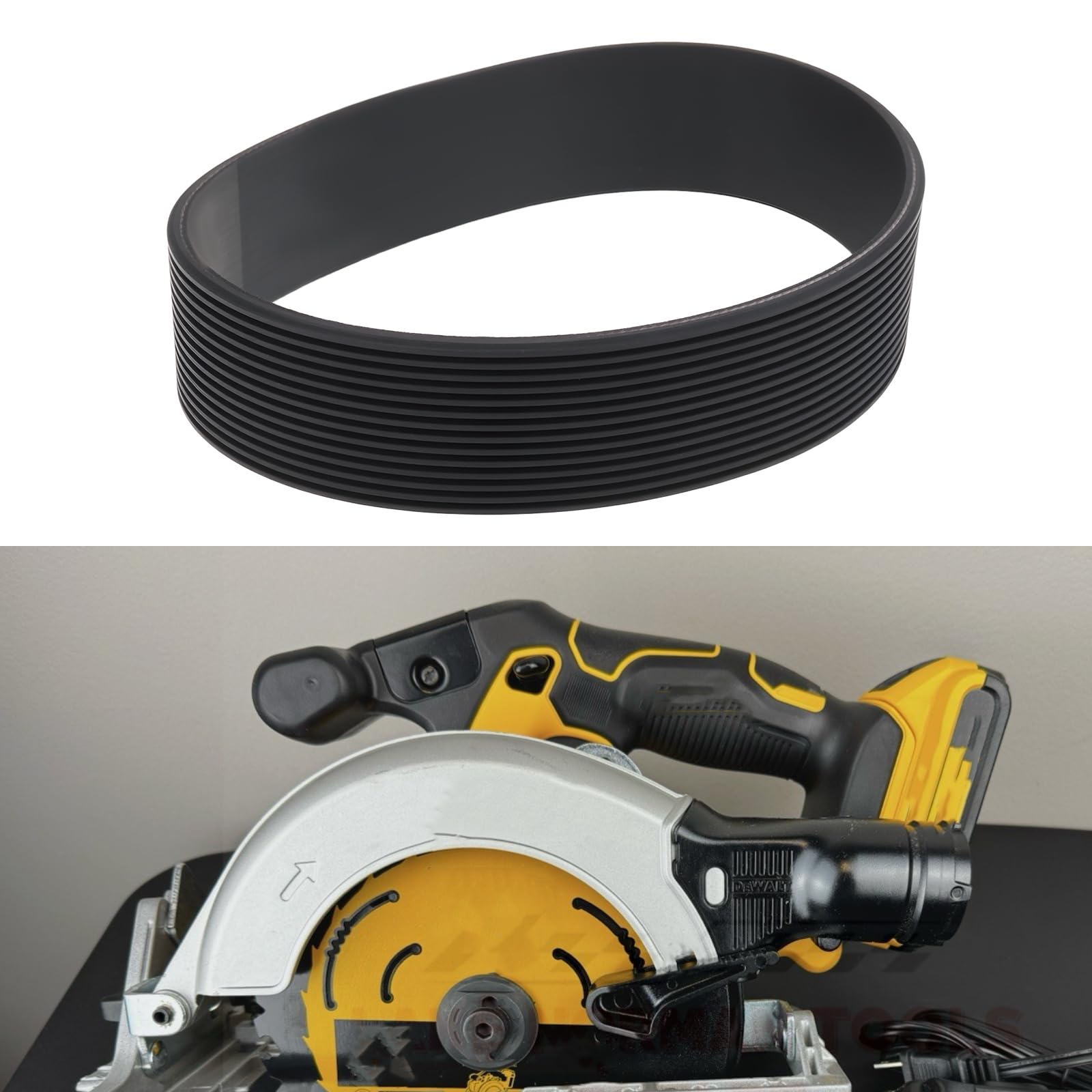 Correa para Sierra Ingletadora 869150-00 14PH262 Compatible con Dewalt DW770 DW771 DW777