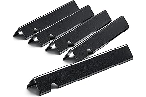Hisencn Porcelain Steel Flavorizer Bars for Weber Genesis II 300 Series Gas Grills