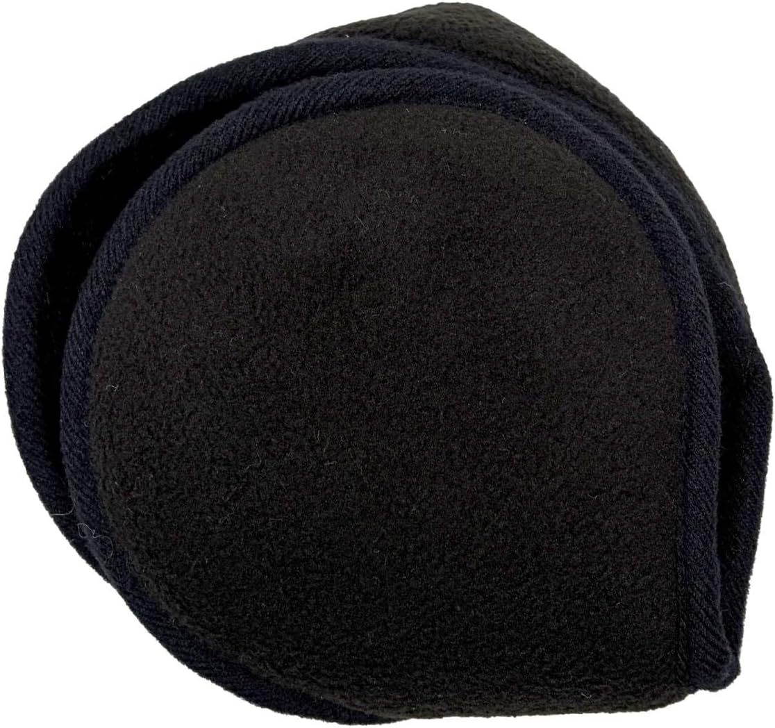 Winter Men Earmuffs, Big Size Foldable Polar Fleece Ear Warmers Women Adjustable Ear Muffs for Outdoor Activities
