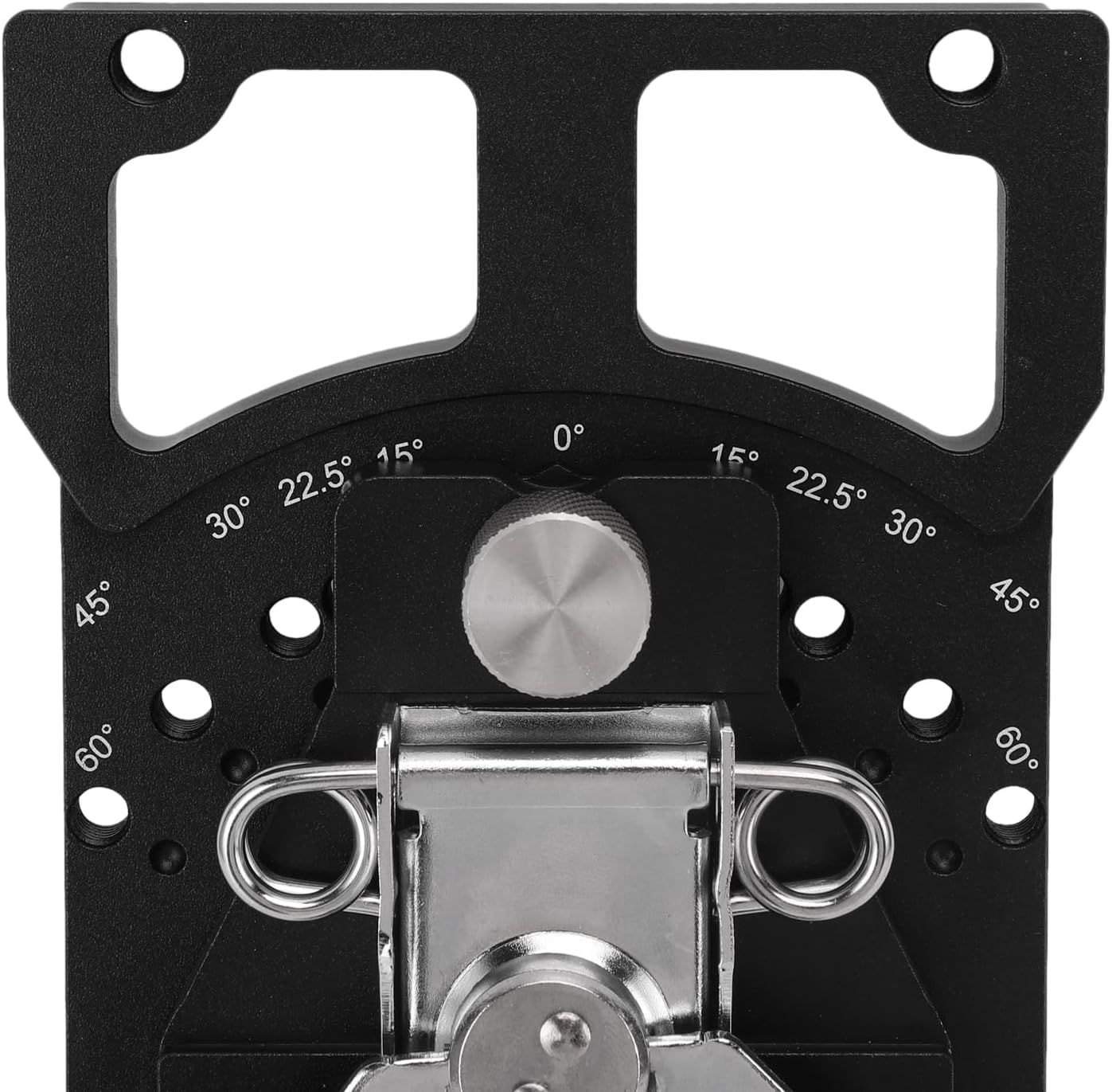 Shkalacar Adjustable Angle Square for Woodworking Precision Track Saw Rail Square Carpenter Measuring Tool with 11 Angle Stops for Triton Wen