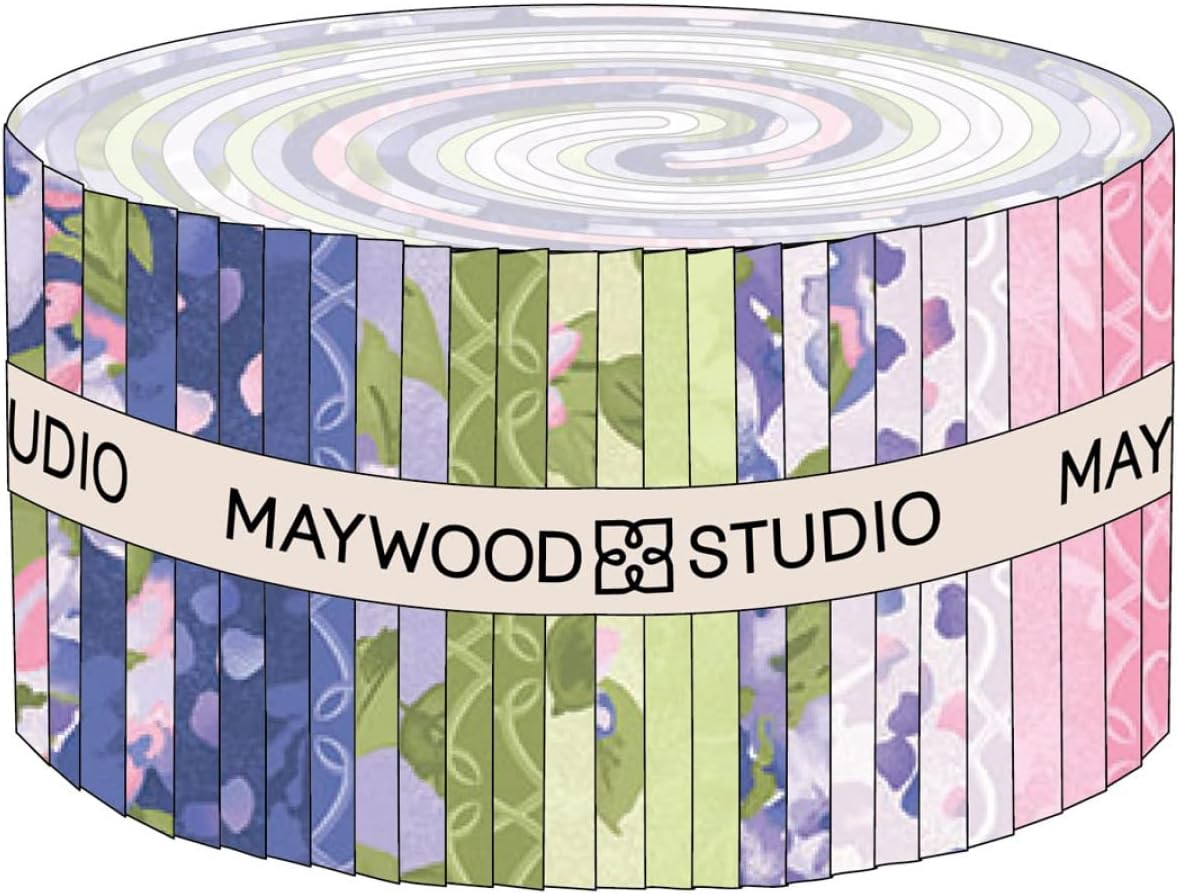 Jelly Roll Fabric Strips for Quilting Precut 2.5 x 44