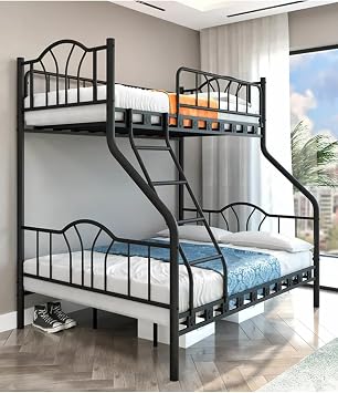 maj 3 Ki ilik Ebeveyn 3L  Metal Ranza Siyah 90X190 Cm