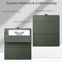 Vista 6 de Fintie Funda triple para Kindle Scribe (versión 2024/2022) – Funda plegable ultraligera con función de apagado y encendido automático para Yaxa