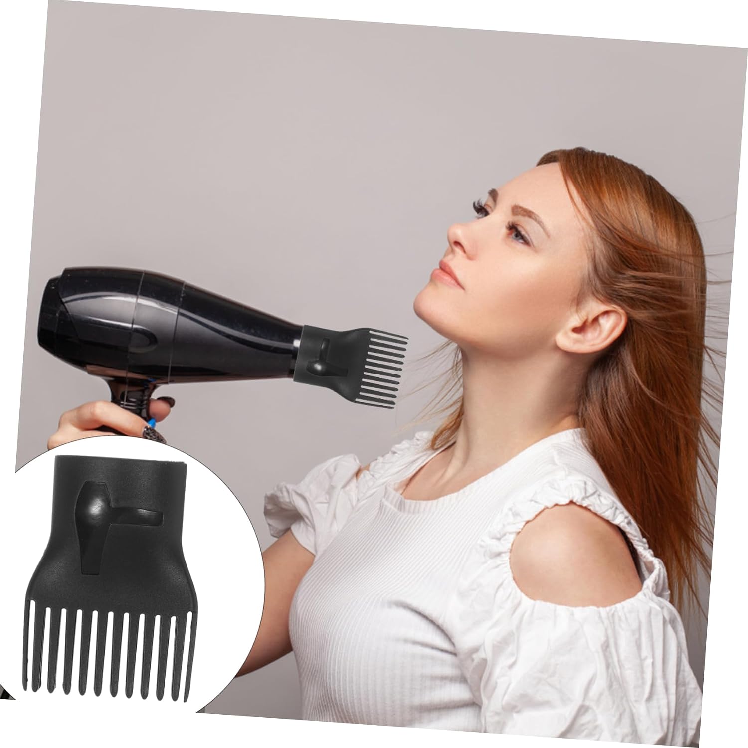 10pcs Hair Dryer Comb Nozzle Diffuser Attachment for Blow Dryers Curl Diffuser Part