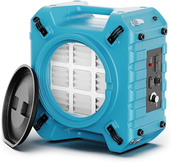 ALORAIR PureAiro HEPA Pro 870 Air Scrubber with UV-C Light Sterilization
