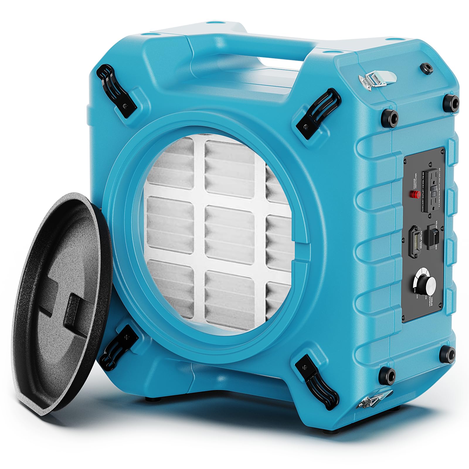 ALORAIR PureAiro HEPA Pro 870 Air Scrubber with UV-C Light Sterilization