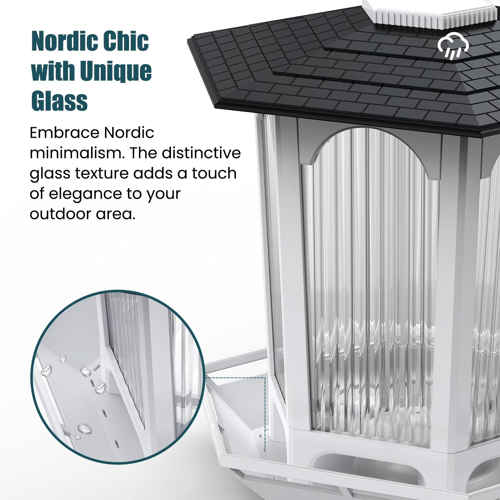 MrCrafts Nature 2 comederos solares para pájaros para colgar al aire libre, comederos para pájaros silvestres para exteriores, se adapta a cardenales, pájaros silvestres, regalo único de observación