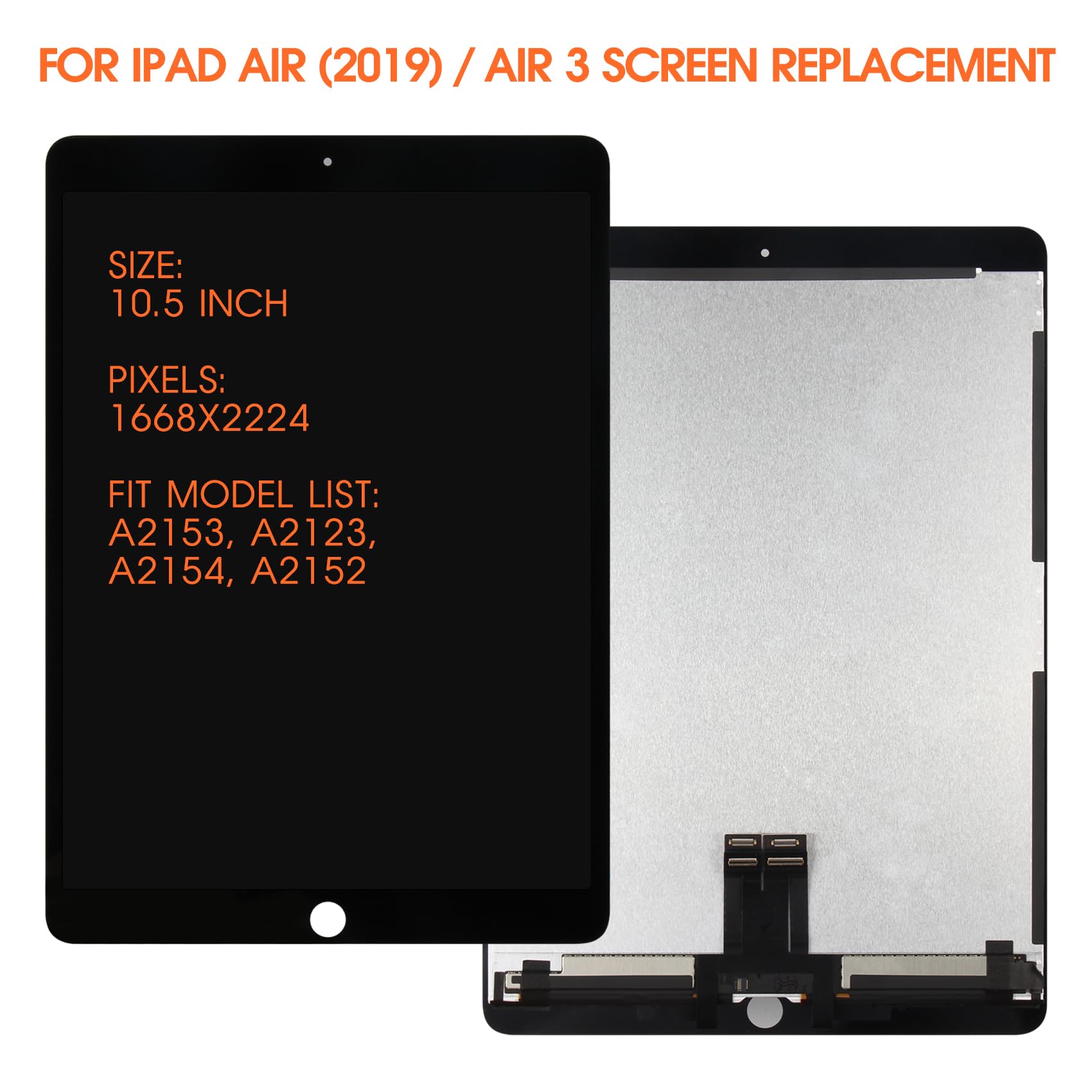 ePartSolution Replacement for iPod Touch 5th Gen 6th Gen A1421 A1509 A1574 Display LCD Touch Screen Digitizer Assembly USA (White)