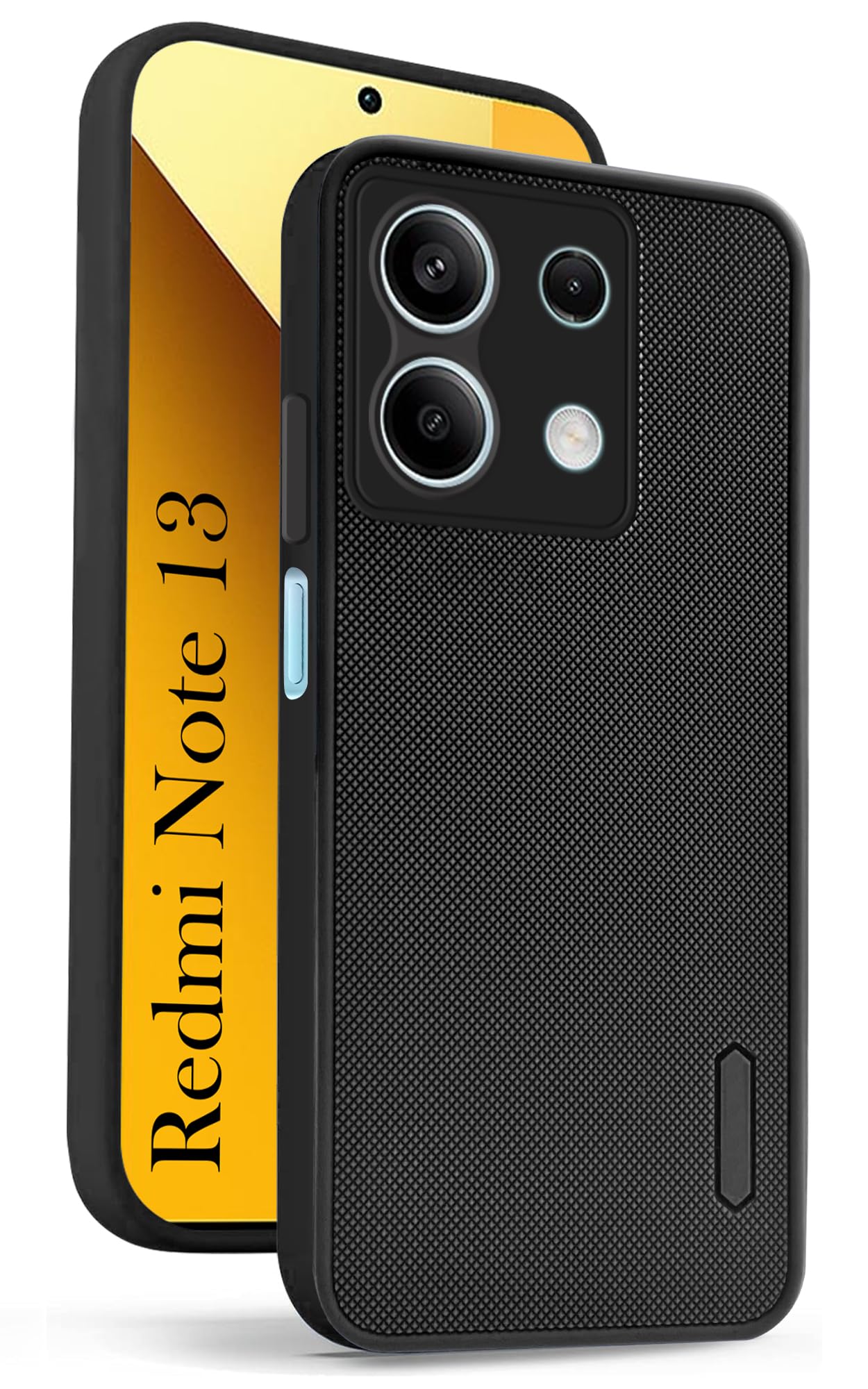 Jkobi Back Cover Case for Xiaomi Redmi Note 13 5G (Textured Grip Design | Camera Protection | Slim and Light Weight | Soft Touch and Feel | Black) (B0D11N8B4N) Amazon Price History, Amazon Price Tracker