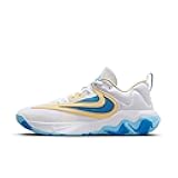 Giannis Immortality 3 Basketball Shoes (DZ7533-101, White/Light Laser Orange/Soft Yellow) Size 10