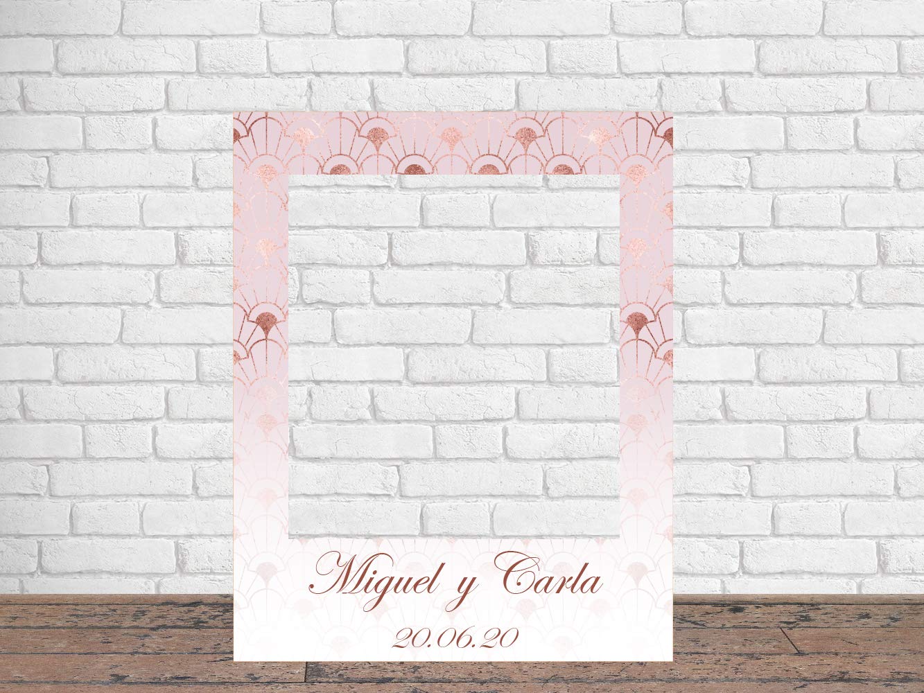 Photocall para Bodas 80 x100 cm | Regalos para Bodas | Photocall Económico y Original | Ideas para Regalos | Regalos Personalizados de Bodas