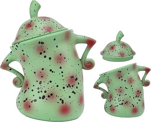 Recipiente con actitud, tarro grande de cerámica con tapa, lindo tarro creativo de almacenamiento de alimentos con hermético para café, té, azúcar y