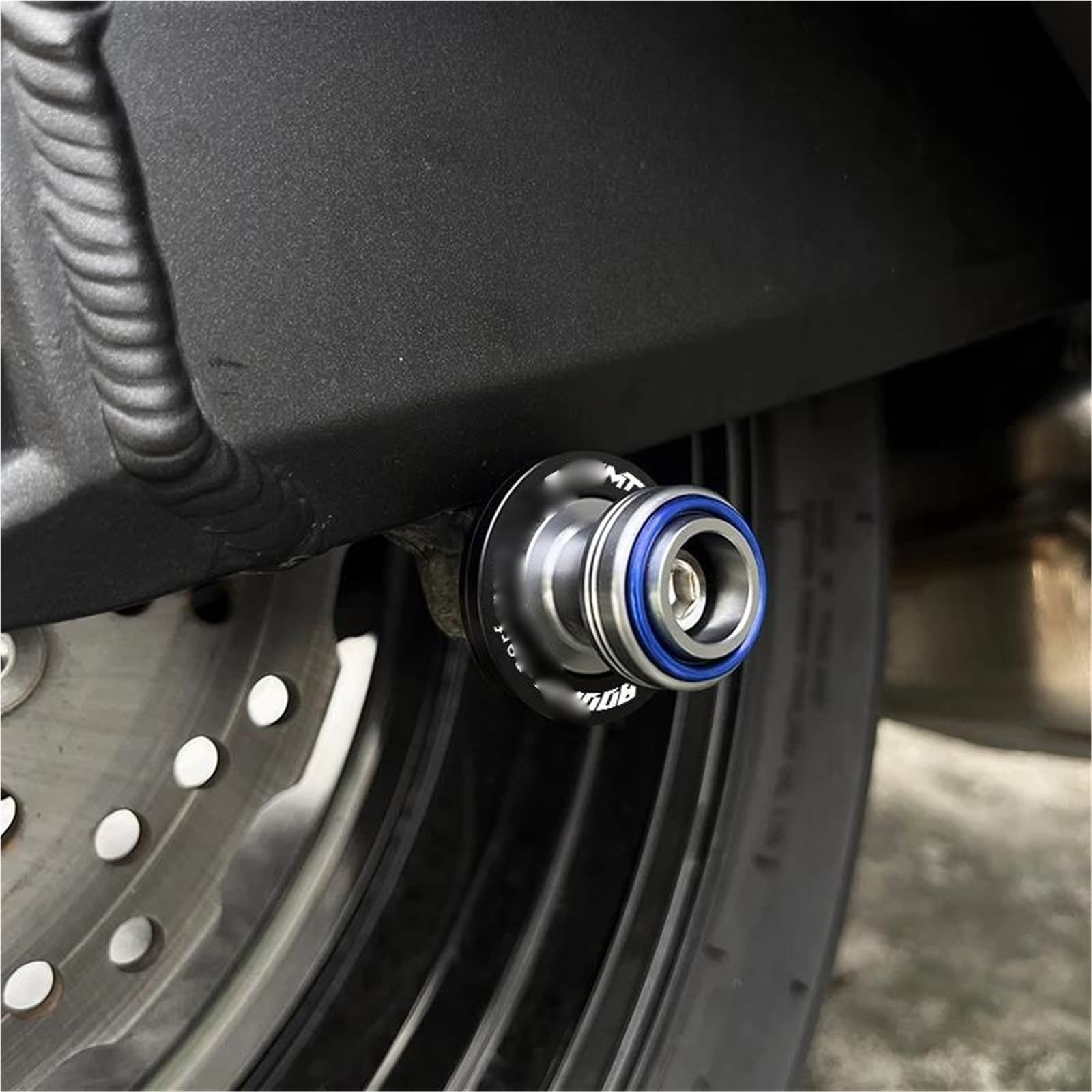 per CFMOTO 800MT MT800 800NK NK800 CF 800 MT NK 2023-2025 Moto CNC Forcellone Spool Slider Cavalletto Vite Bobine del cursore del forcellone(Titanium-800MT5)