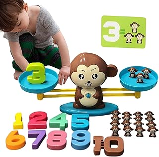 Equilíbrio Matemático,contagem legal equilíbrio animal - Atividades aprendizagem pré-escolar do jardim infância Montessori, brinquedos presente aniversário para Uwariloy