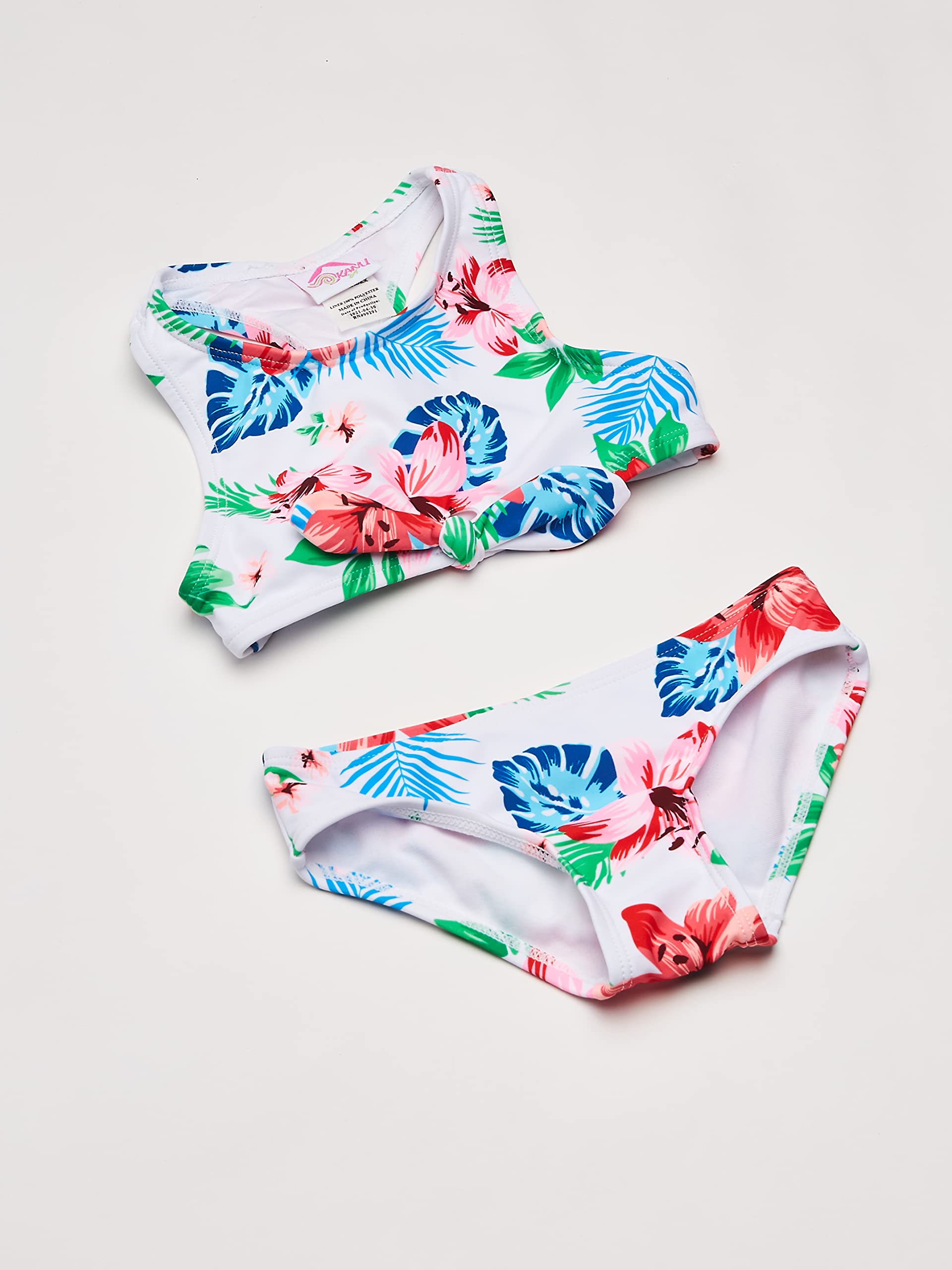 Kanu Surf Costume a Due Pezzi Bambine e Ragazze