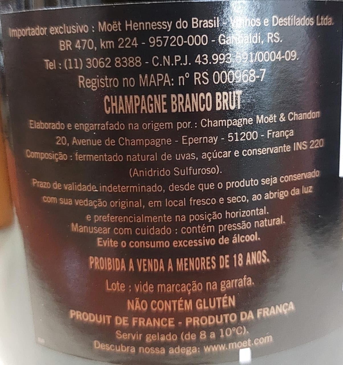 Moët & Chandon Champagne IMPÉRIAL Brut 12% Vol. 3l in Holzkiste