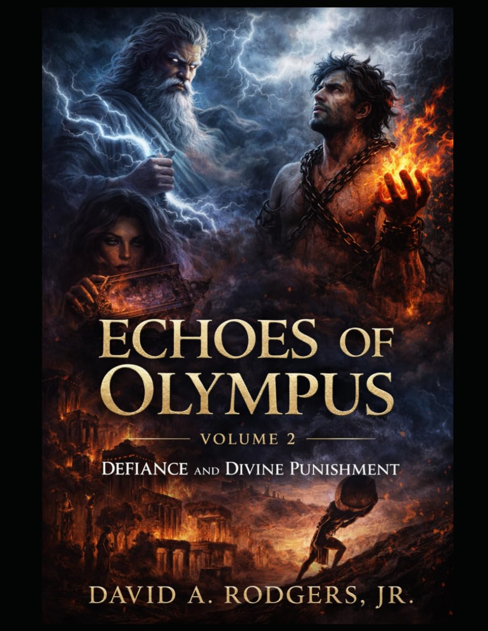 Echoes of Olympus – Volume 2: Defiance and Divine Punishment: Reimagined Greek Myths of Power, Pride, and Human Endurance (Echoes of Olympus - Greek Myths Retold for the Modern Mind)