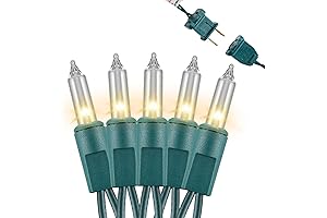 Indoor/Outdoor NOVTECH Christmas Lights 200 LED String