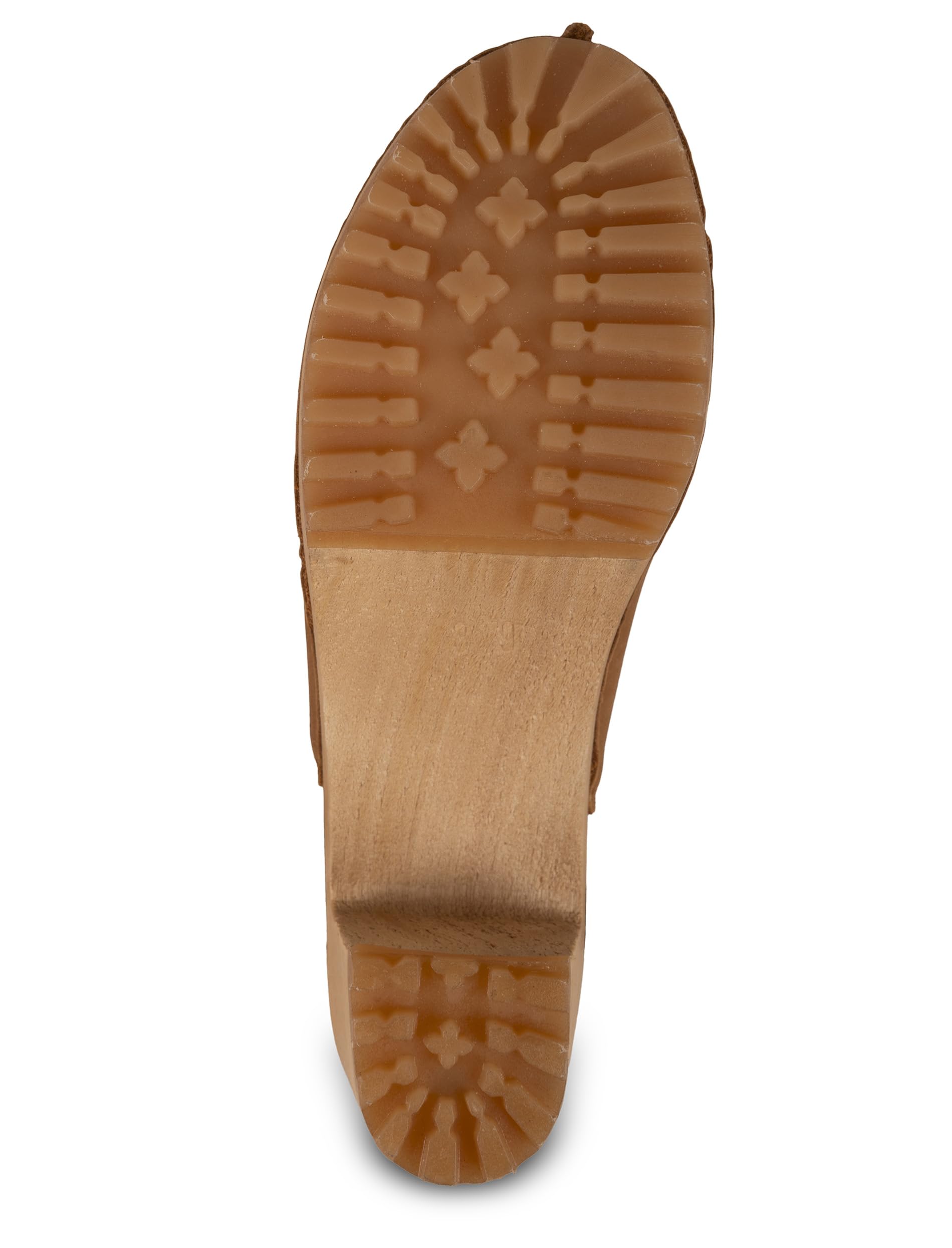 Vivisence Zoccoli Donna Nabuk, Suola in Legno, Punta Chiusa, Comodi Slip On per Ogni Giorno