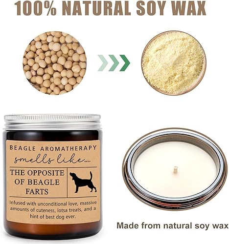 Miniatura 3 de Beagle Gifts - Beagle Mom - Vela Beagle - Divertido regalo de Beagle - Regalo para los amantes del Beagle - Regalo único para los amantes del Beagle