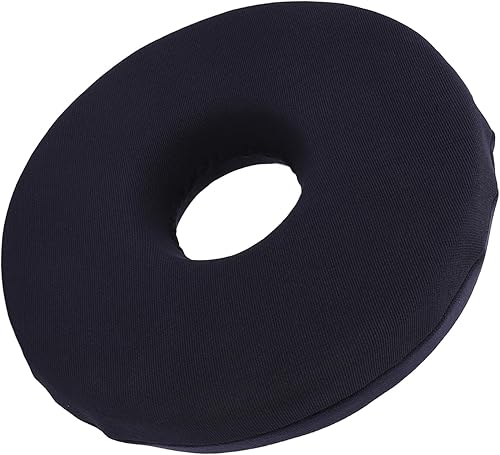 Miniatura 1 de Cojín de dona, almohada portátil de esponja para cama de 9.8 pulgadas, almohadilla de alivio de asiento suave y agradable para la piel, para