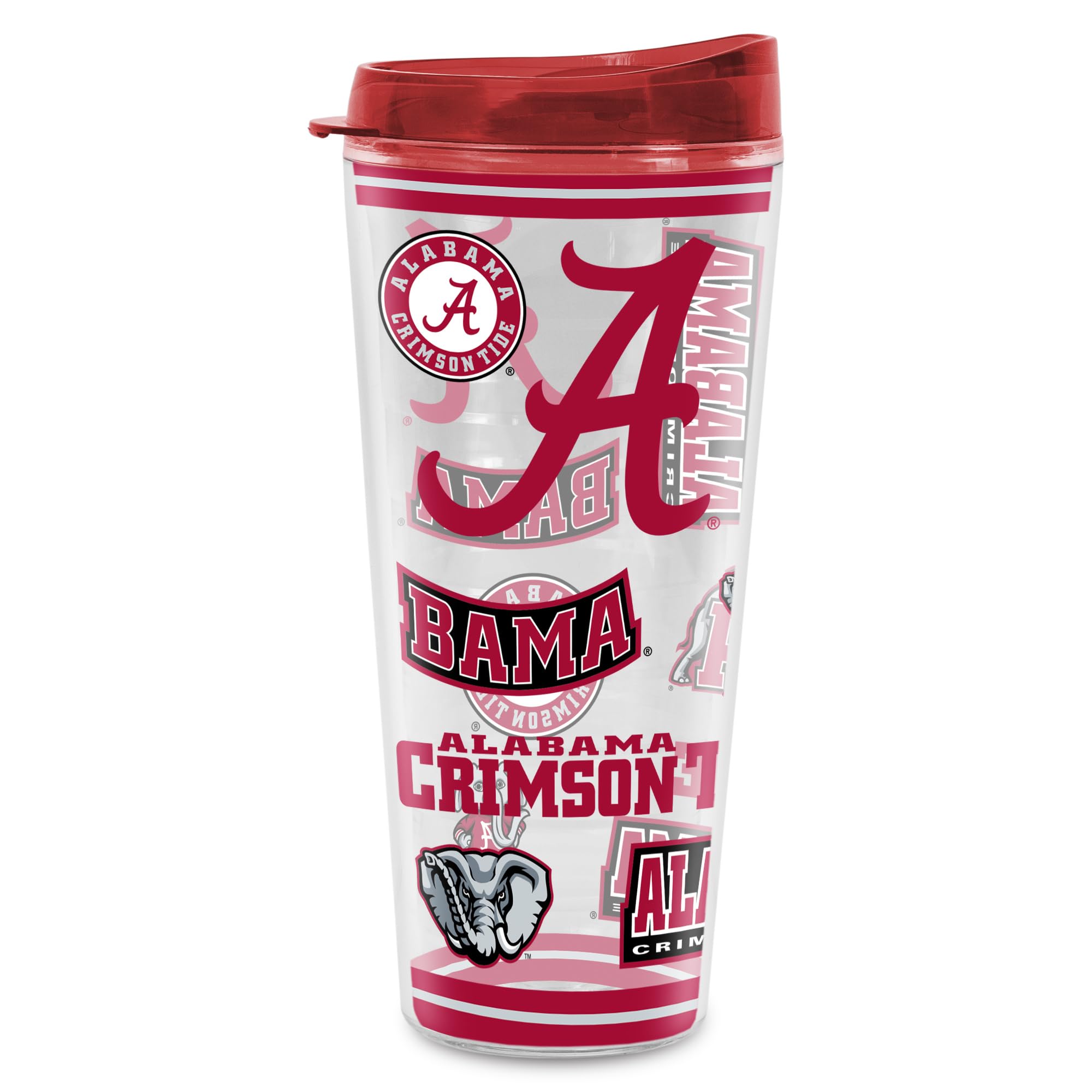 Rico Industries NCAA College Double Wall Mayhem 16oz Or 20oz Tritan Tumbler W Lid