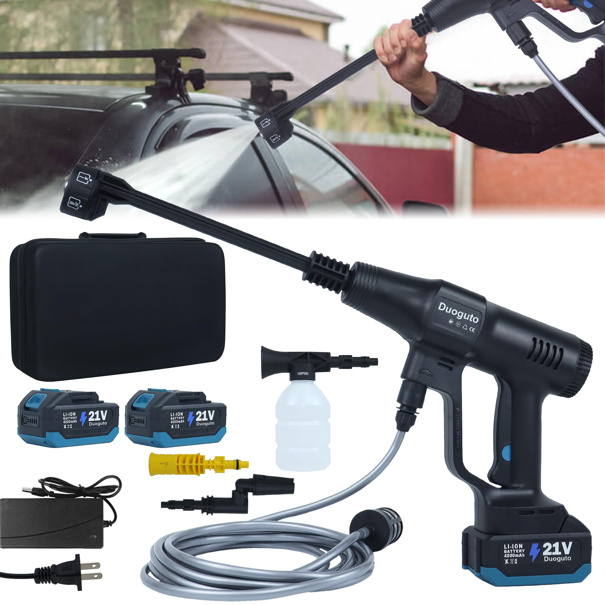 2900 PSI Cordless Pressure Washer
