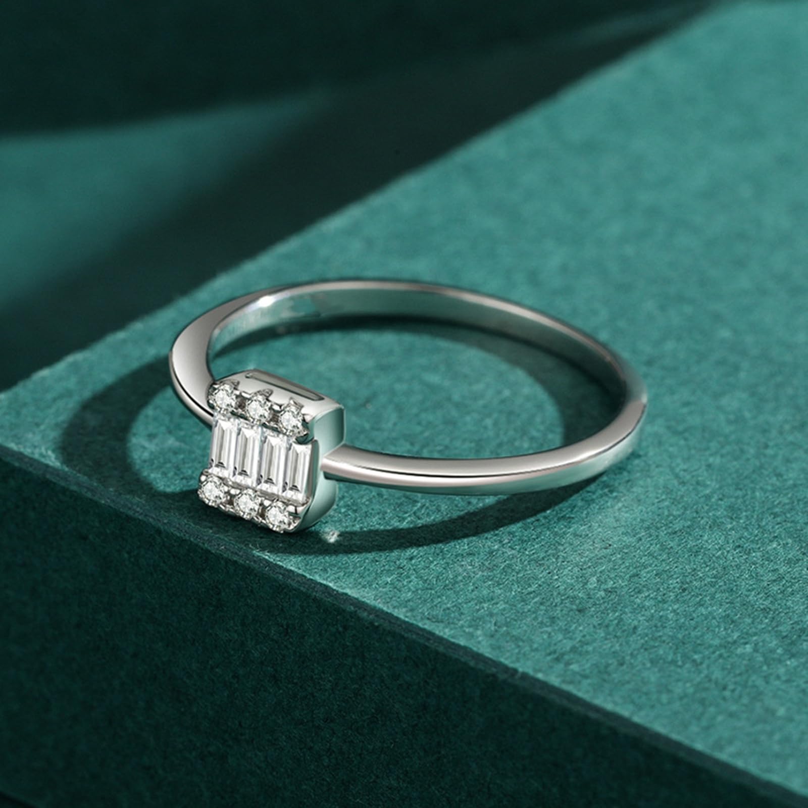 Anillos de diamante cultivados en laboratorio para mujer, elegante oro real, anillo de compromiso, oro blanco, alianzas con diamante cultivado en laboratorio, anillo de solicitud para mujeres
