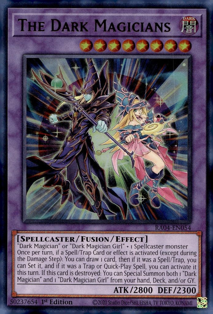 Dark Magician  Amazon.com: The Dark Magicians (UR) - RA04-EN054 - Ultra Rare