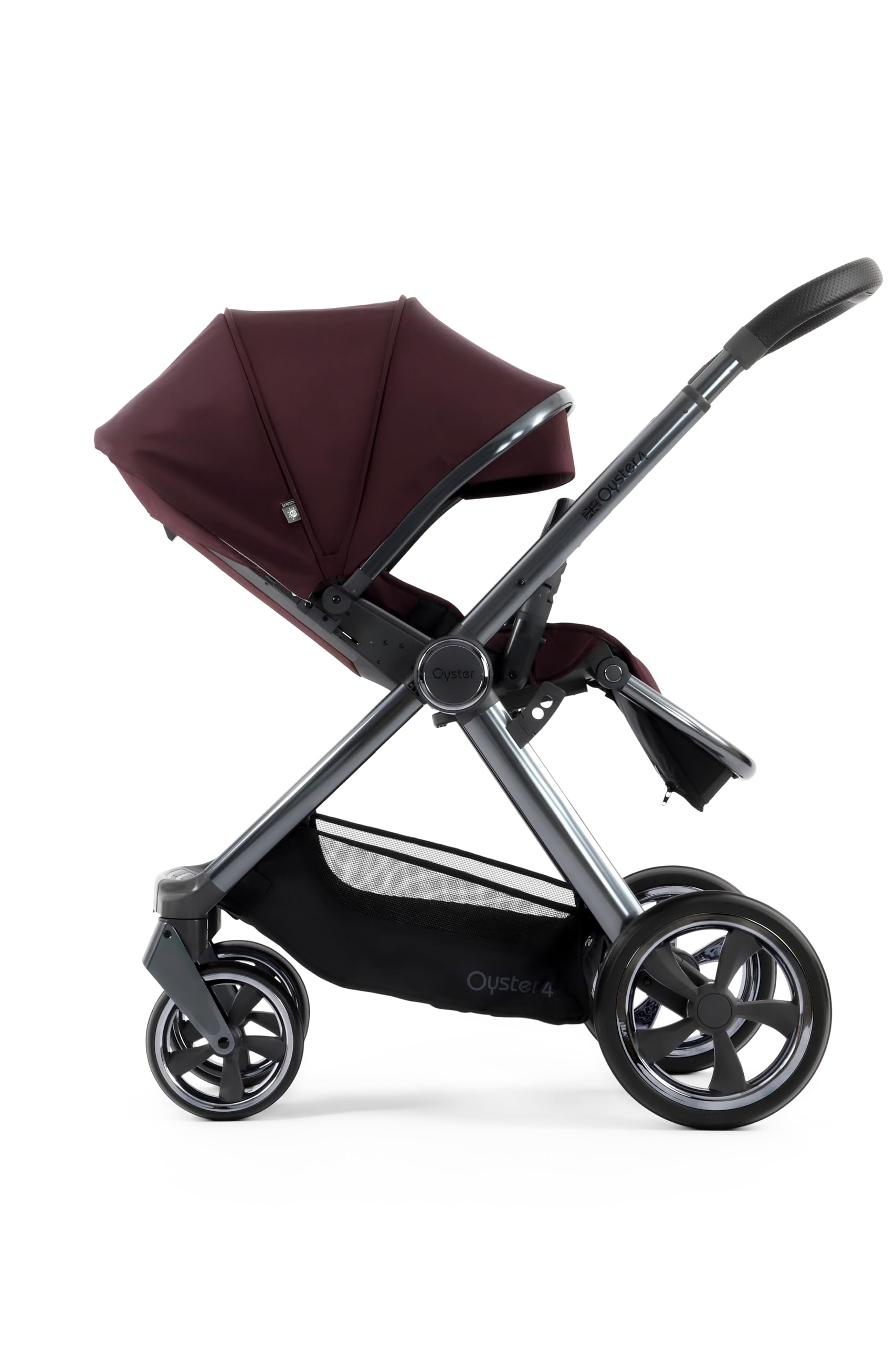 Oyster 4 Stroller in Mulberry