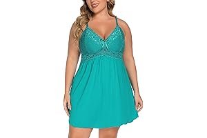 Lace Modal Lingerie for Voluptuous Women: Alluring Nightgowns and Full Slips for Sizes 16-24