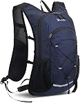Clakllie Sac à dos léger pour hydratation – Compatible avec 2L Bladder (Non inclus), Pack de sport respirant pour le cyclisme, Randonnée & Trail de plein air, Femmes Hommes