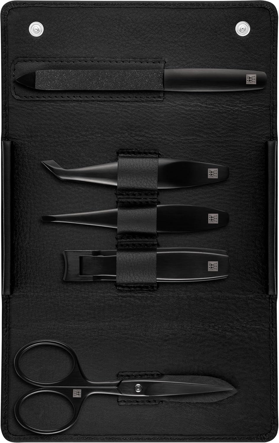 Zwilling Premium Black Manicure Set For Men