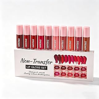 Charm Kiss 10 Pcs Liquid Matte Matt Lipstick ...