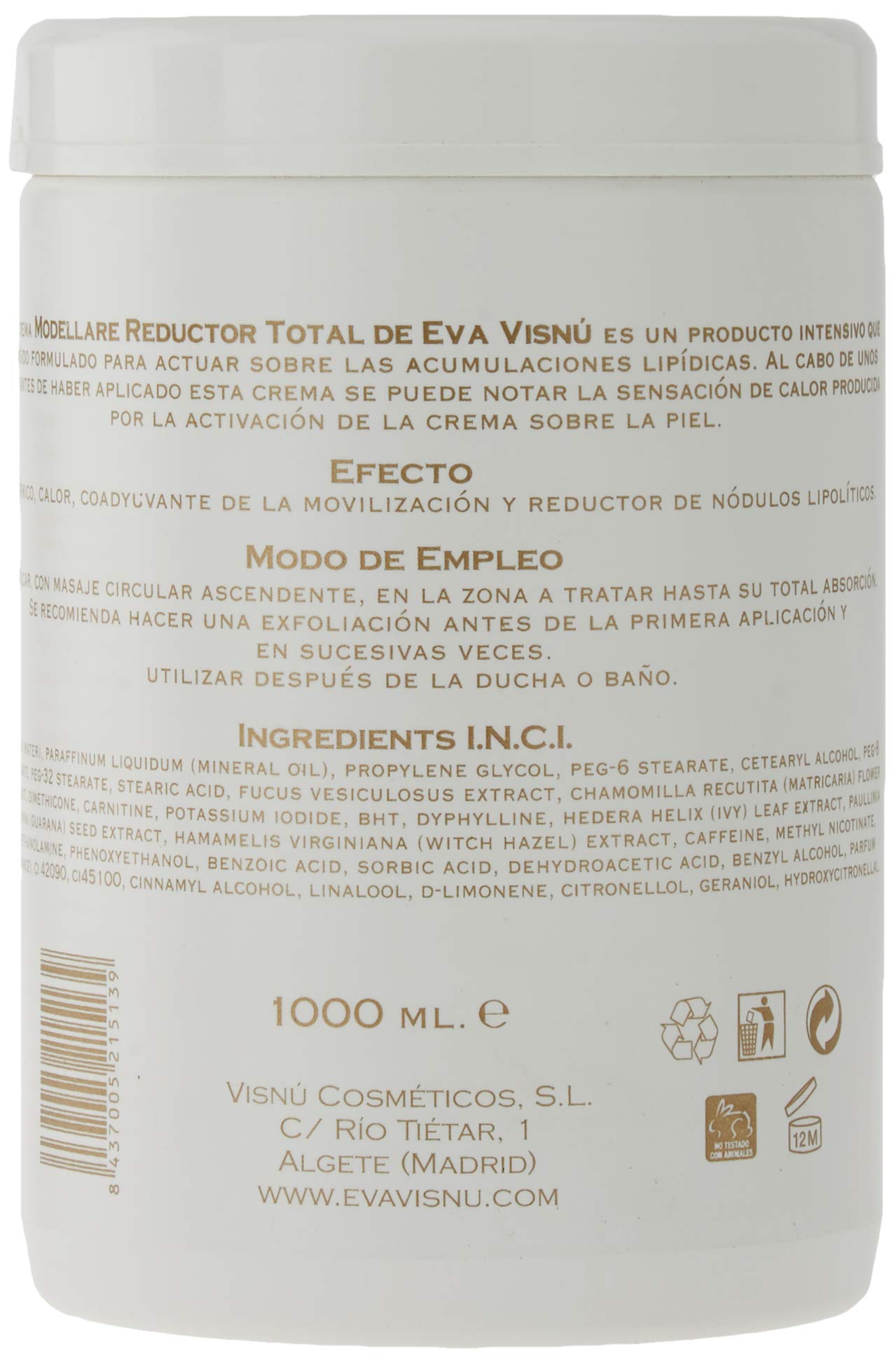 Crema Reductora - 1000 gr