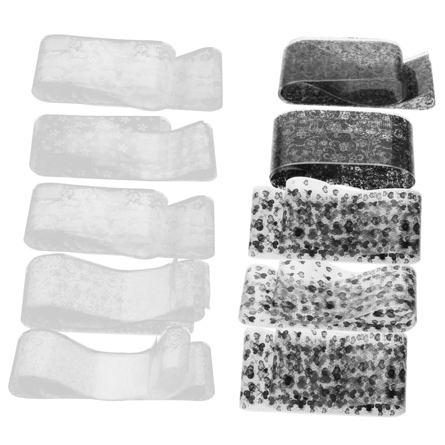 Healeved Lace Nail Stickers Adesivi Per Unghie Decalcomanie Per Nail Art Per Speciali e Regali Per Sicuri e Facili Applicare